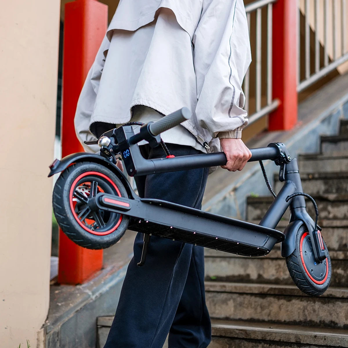 N7PRO 350W Adult Electric Scooter 36V 10.4Ah Range 30 km
