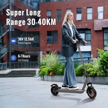 N7PRO 350W Adult Electric Scooter 36V 10.4Ah Range 30 km